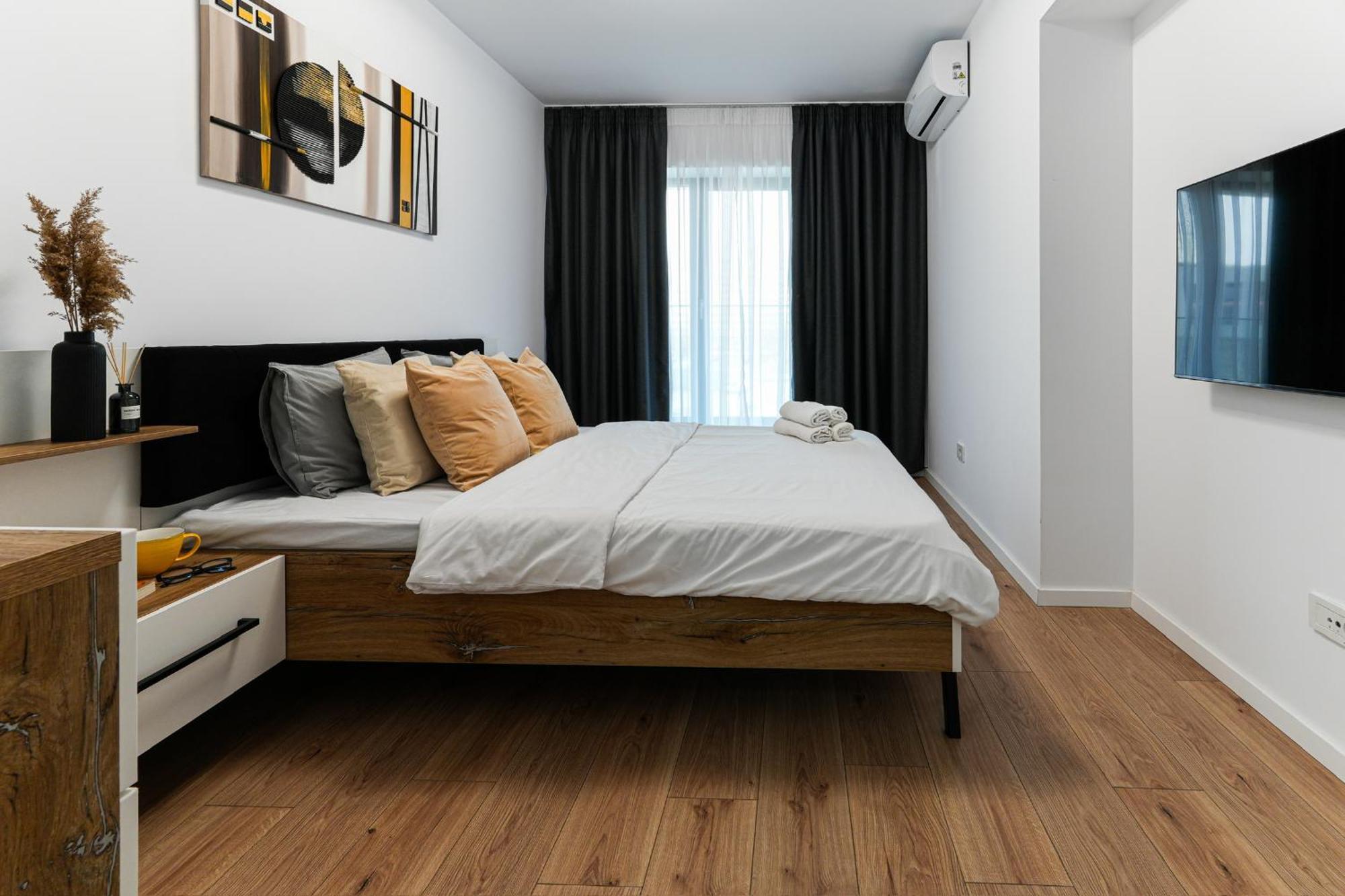 Sandra - Park-View Apt With Balcony & Parking Βουκουρέστι Εξωτερικό φωτογραφία